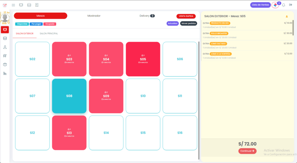 Software para restaurantes con facturación electrónica